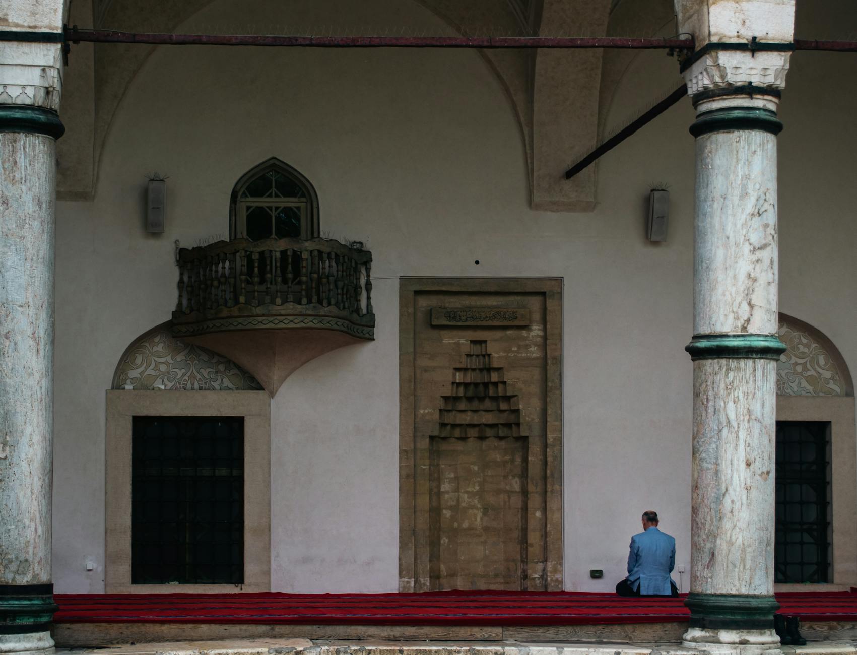 man in temple