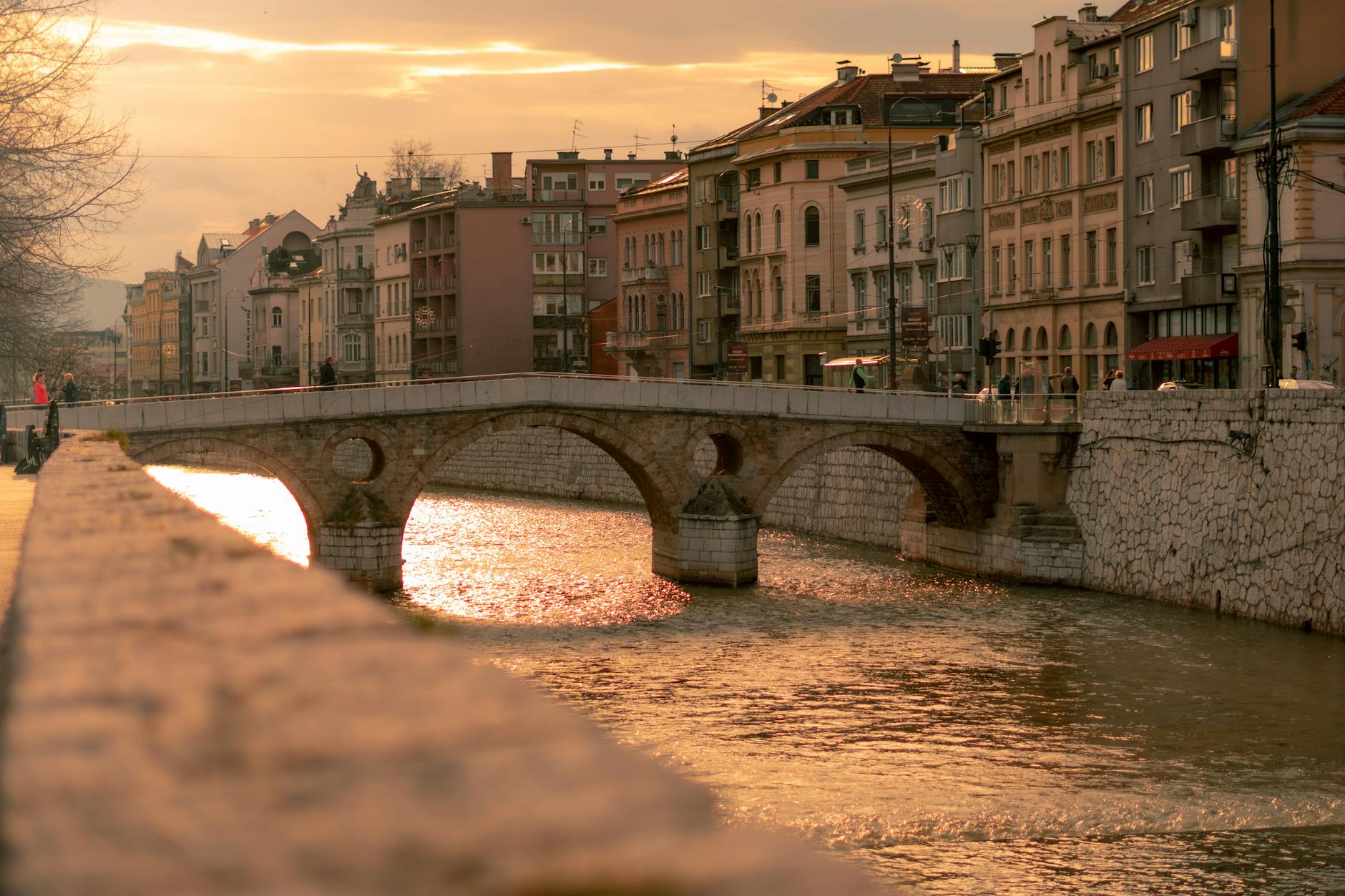 the latin bridge sarajevo bosnia and herzegovina